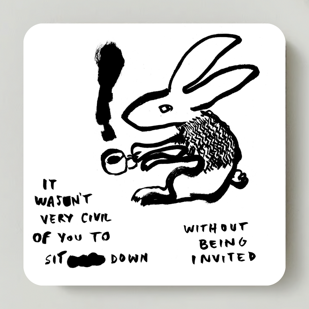 Alice in Wonderland Sottobicchieri - Pacco da 8