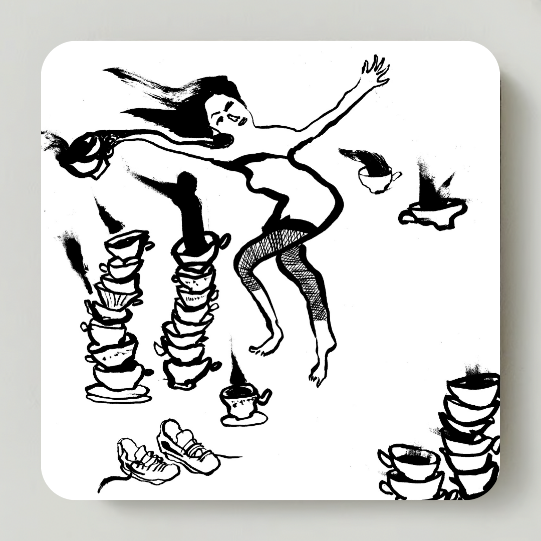 Alice in Wonderland Sottobicchieri - Pacco da 8