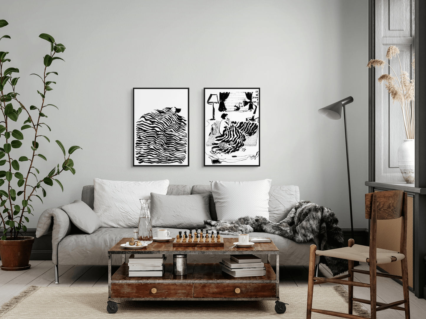 Daily News - Le Déjeneur sur Lit - Fine Art Limited Edition Print