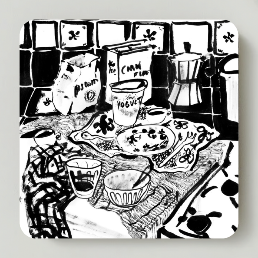 Kitchen Sottobicchieri - Pacco da 12