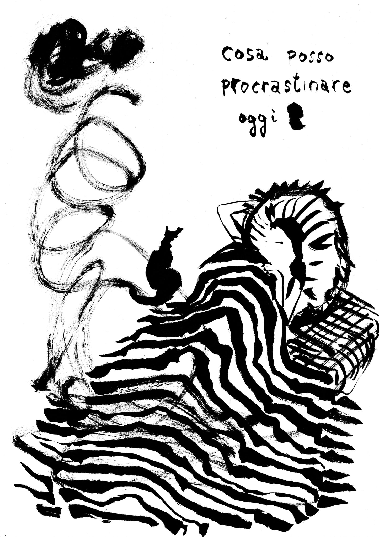 Daily News - Cosa Posso Procrastinare Oggi - Fine Art Limited Edition Print