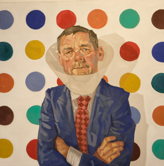 Figura con Traje Azul