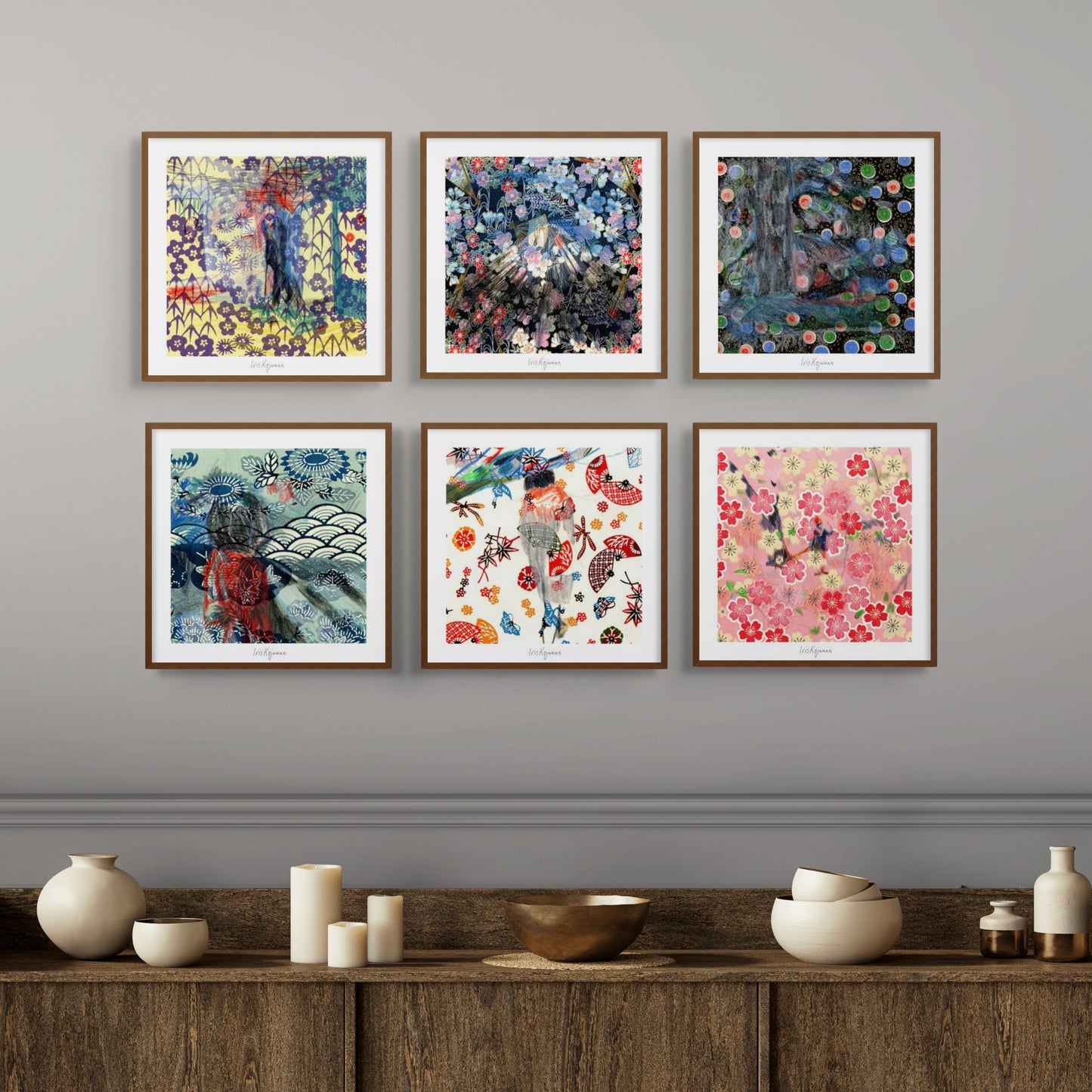 Stampe Giapponesi - Serie Origami