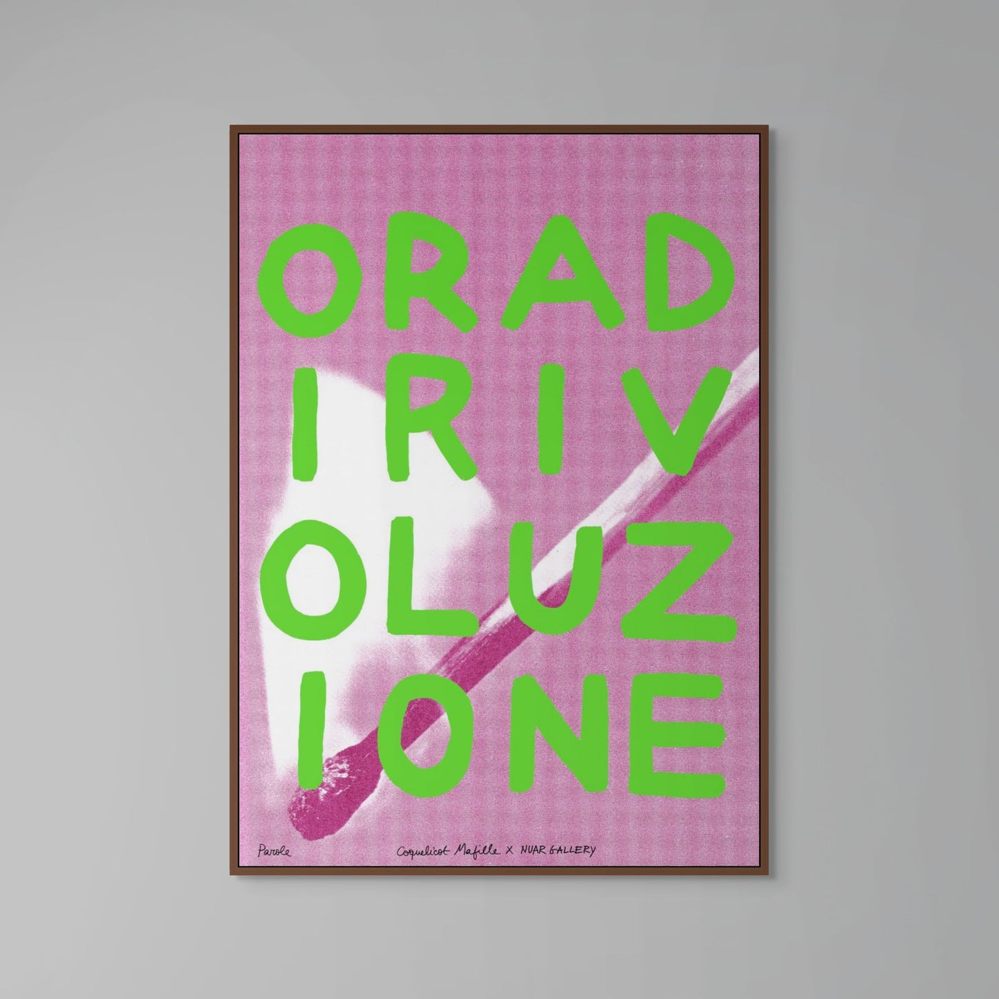 Parole Serie - Manifesti