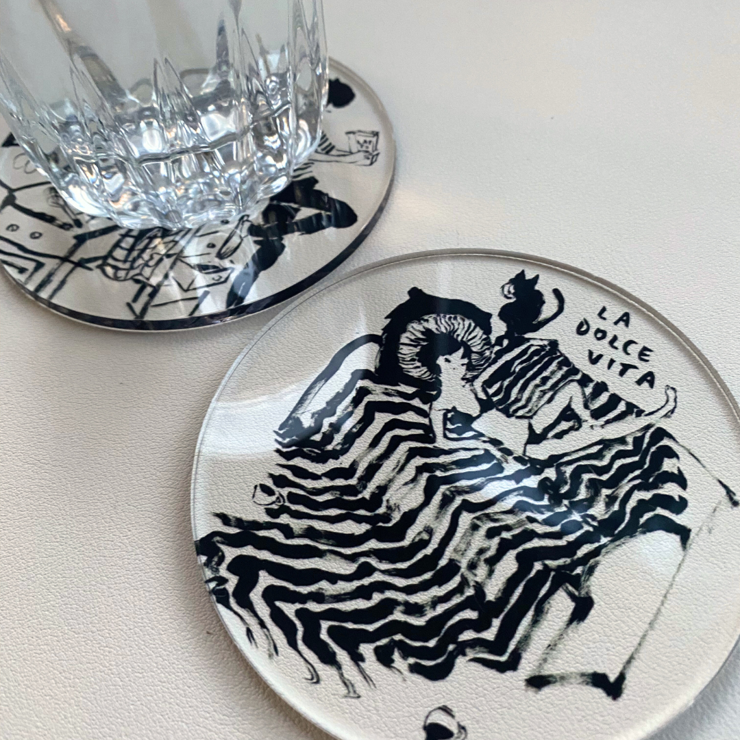 Sottobicchieri in plexi trasparente - sfusi