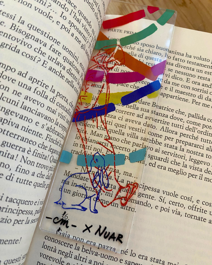 Segnalibri illustrati in Plexi trasparente