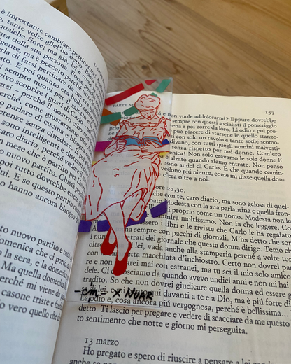 Segnalibri illustrati in Plexi trasparente