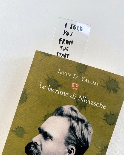 Segnalibri illustrati in Plexi trasparente