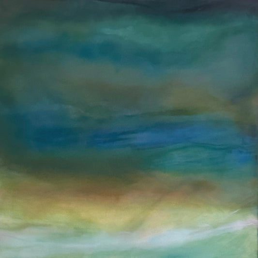 original artwork paint on velvet at NUAR gallery
