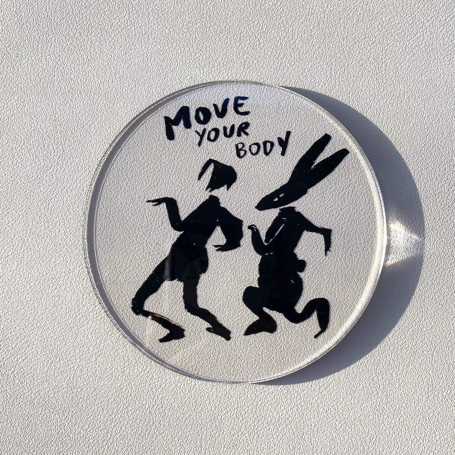 House Party - Sottobicchieri in Plexi trasparente pacco da 6