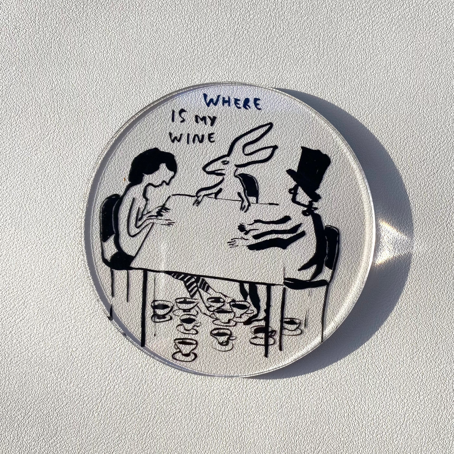 House Party - Sottobicchieri in Plexi trasparente pacco da 6