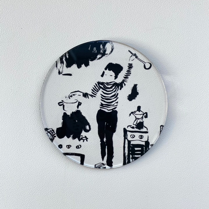 Sottobicchieri in plexi trasparente - sfusi