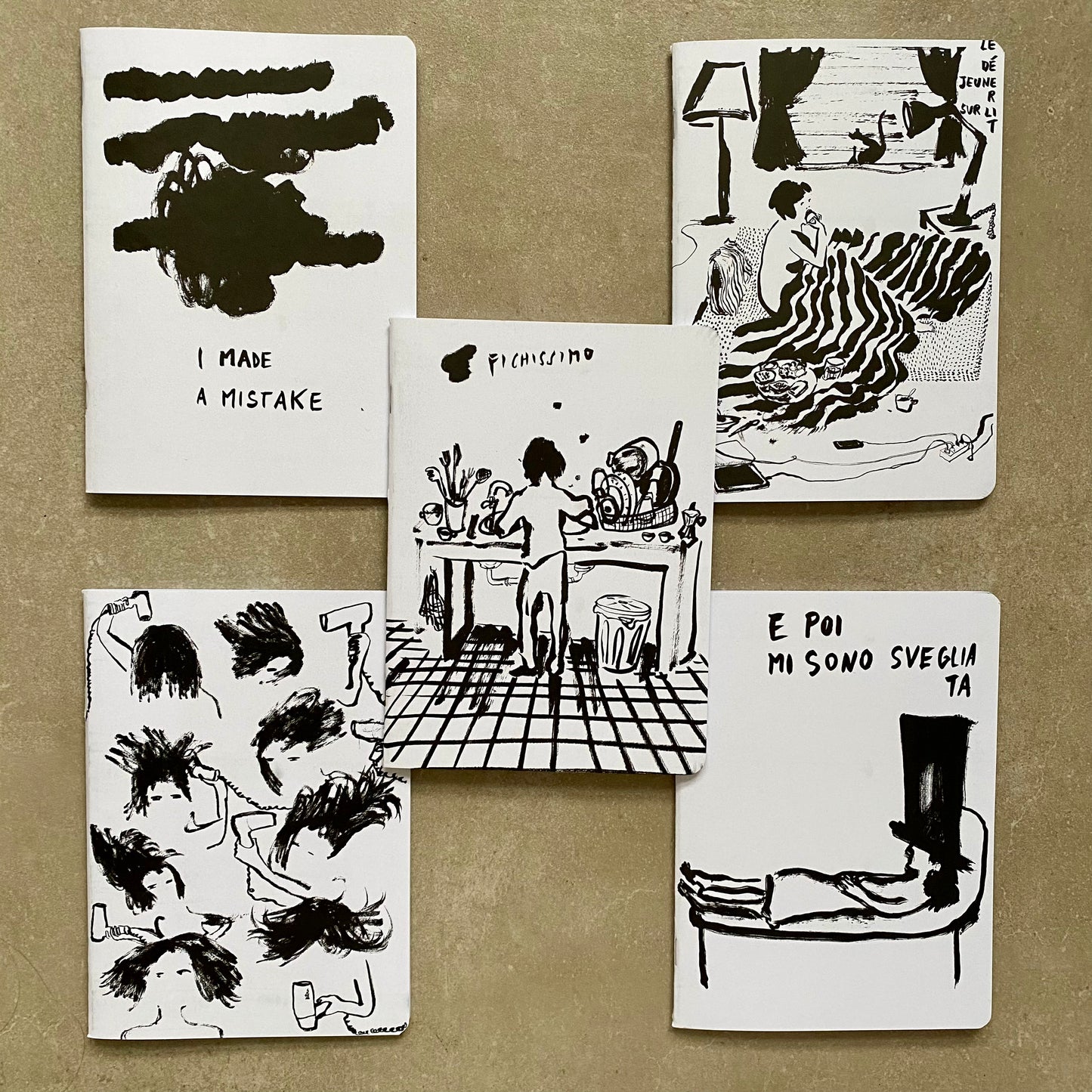 Notebooks - pack of 5