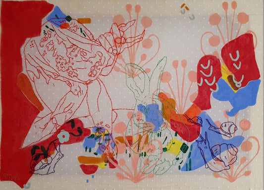 original painting by Coquelicot Mafille 
