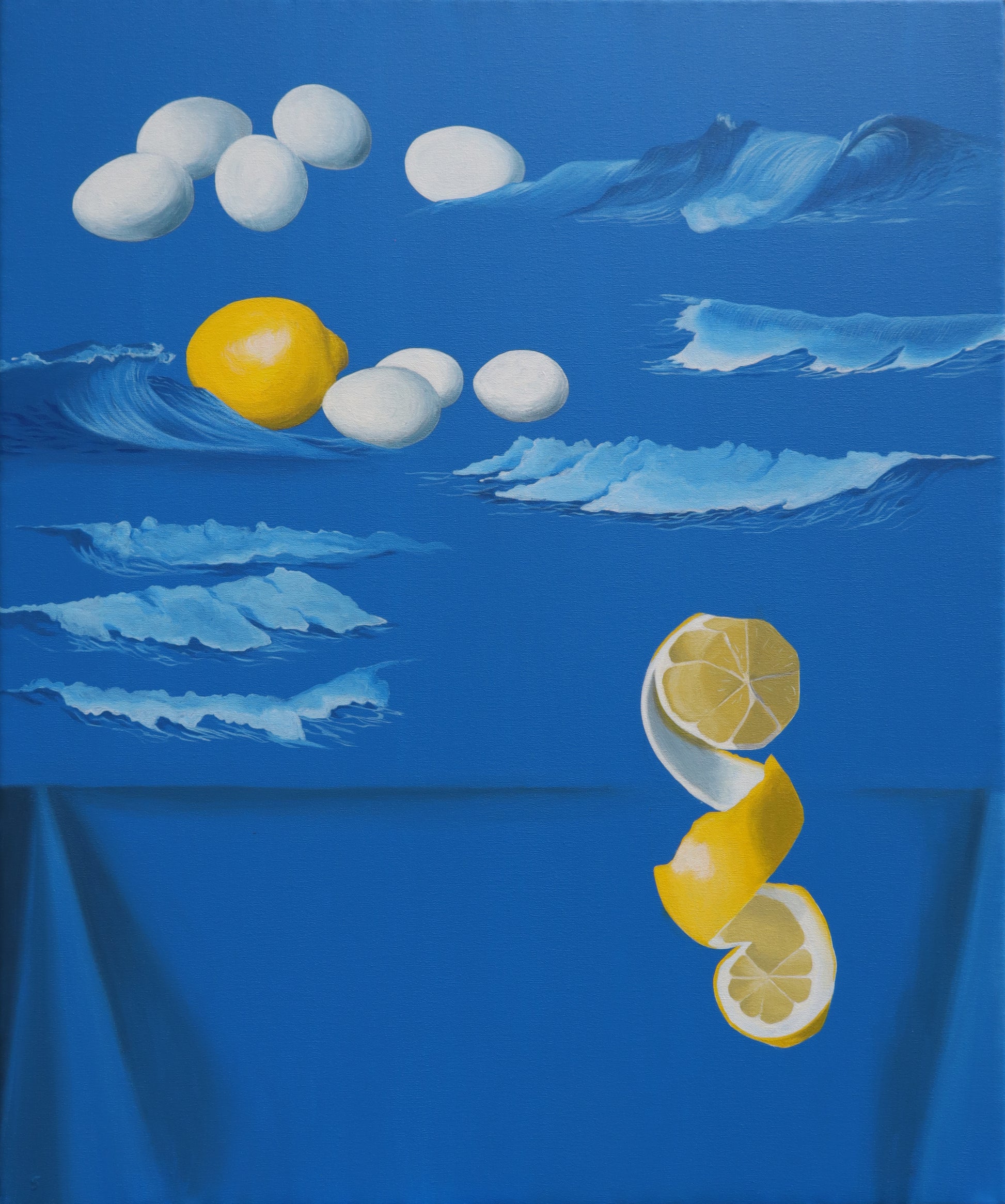 original painting by irene balia nuar