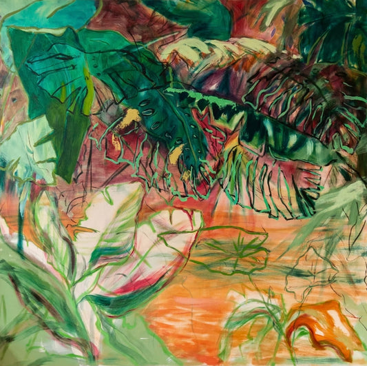 Original artwork monstera available at nuar galley