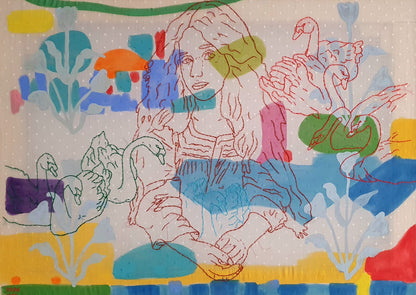 original painting by coquelicot mafille 
