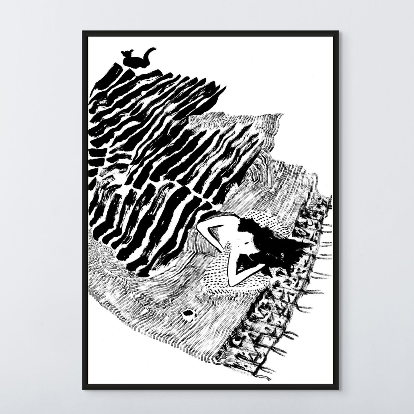 Daily News - Blankets & Cats - Fine Art Limited Edition Print