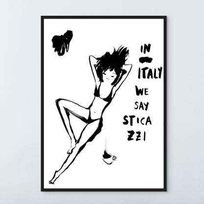 Daily News - In Italy We Say Sti Cazzi- Fine Art Limited Edition Print