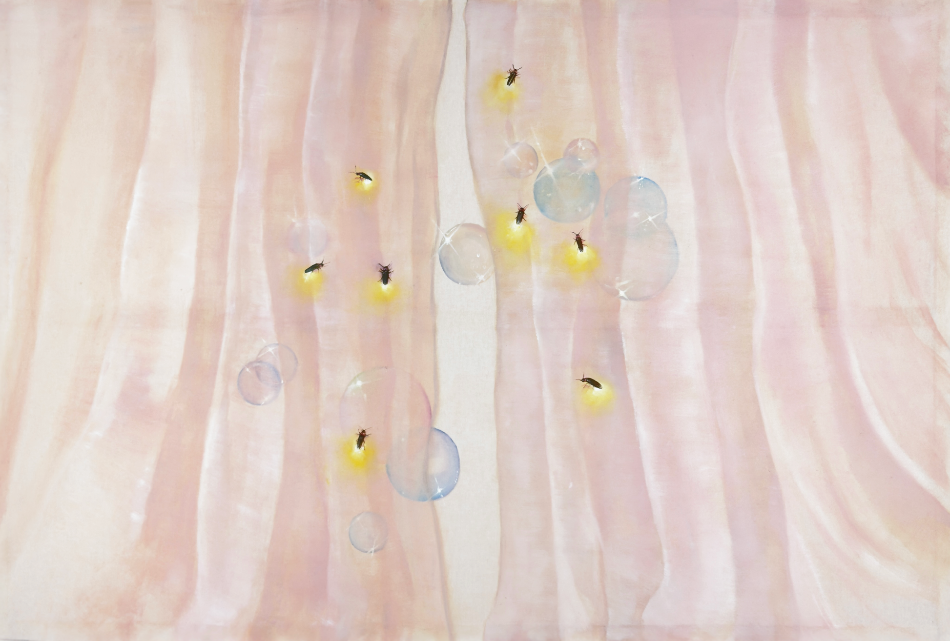 Original contemporary painting by italian artist Luigi di Fabio