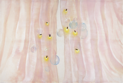 Original contemporary painting by italian artist Luigi di Fabio