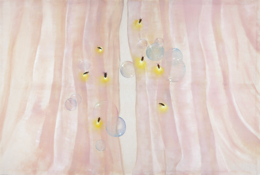 Original contemporary painting by italian artist Luigi di Fabio