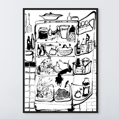 Daily News - The Fridge - Fine Art Limited Edition Print