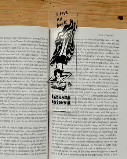 Segnalibri illustrati in Plexi trasparente