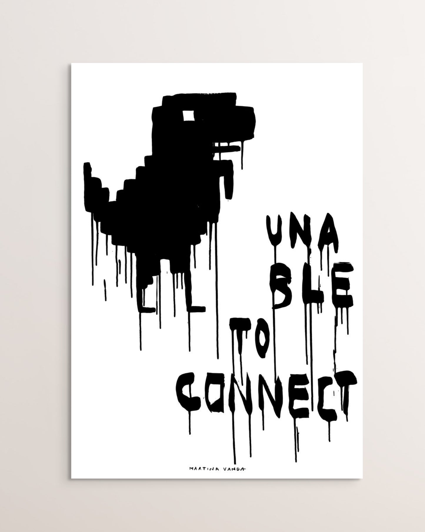 Unable to connect - Poster