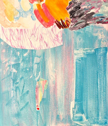 original painting by iris kojaman